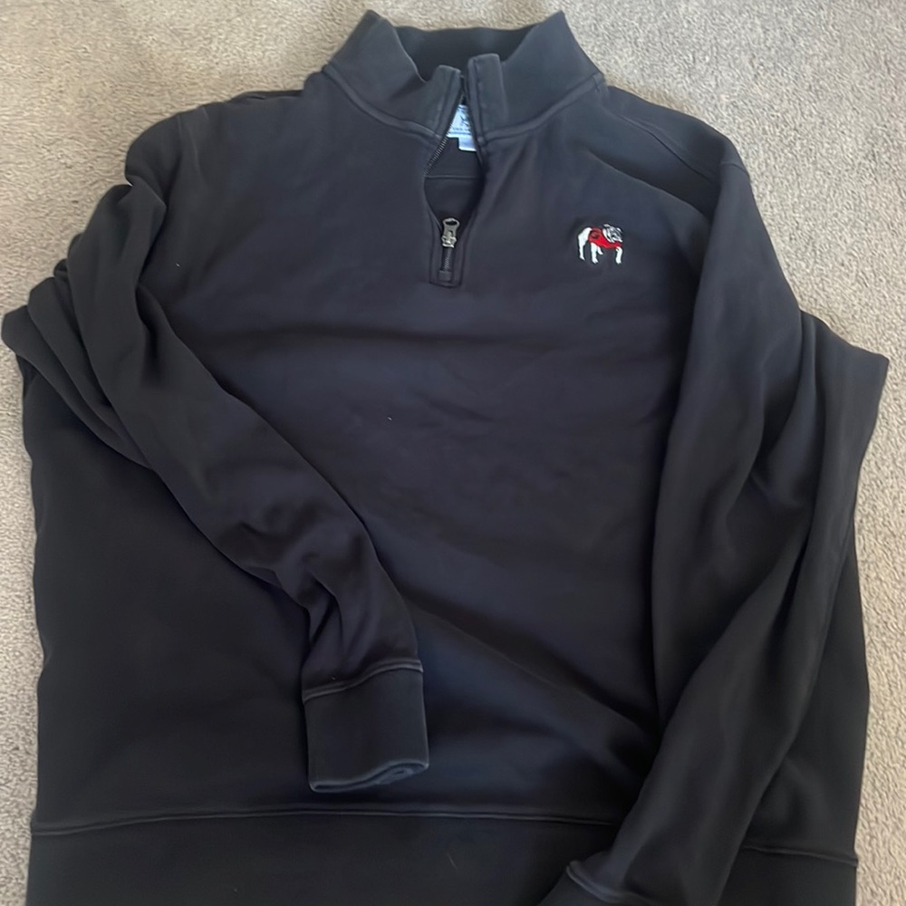 SOUTHERN TIDE GEORGIA PULLOVER QUARTER ZIP